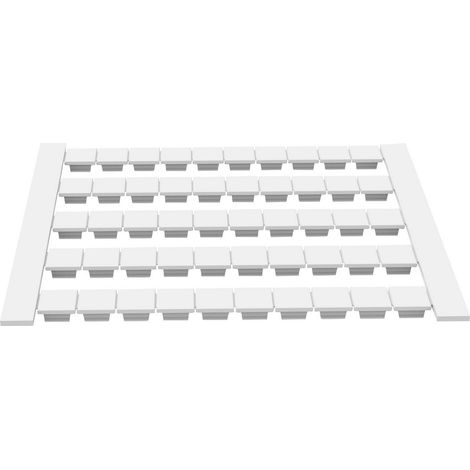 Degson DEK6-50P-19-00A(H) Beschriftungsstreifen  Weiß 1 St.