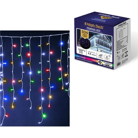 HIGH-TECH TENDA 504 LED MULTICOLOR 8 GIOCHI DI LUCE (1/2)