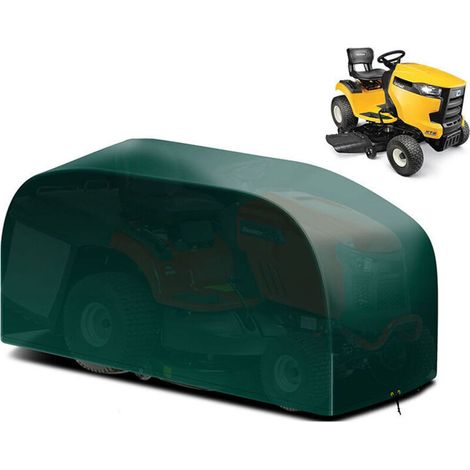 Telo protettivo impermeabile per tosaerba – 183 x 137 x 117 cm – orlo regolabile con coulisse, resistente ai raggi UV e al vento.