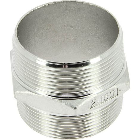 Mamelon inox égal Mâle 2" (1/3)