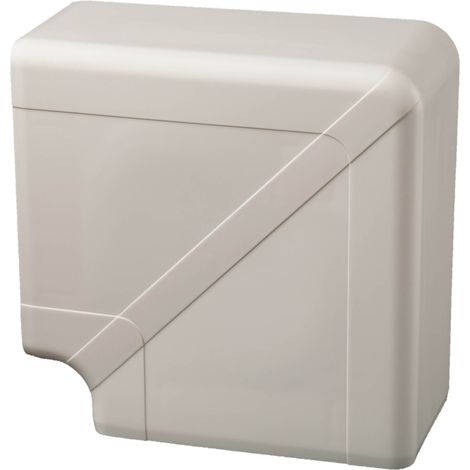 Angle plat RS PRO 130 x 70mm en PVC ( Prix pour 1 )