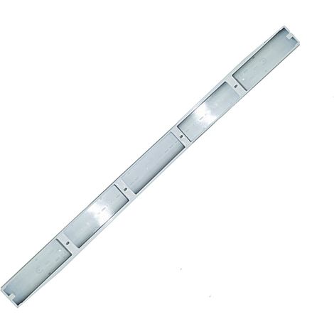 Reglette doppio attacco T8 154x4.5cm supporto tubo led neon plafoniera (1/4)