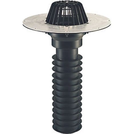 DALLMER Desagüe de tejado de saneamiento 63 T PVC, DN 150, 630391