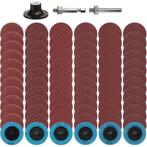 Schleifscheiben 50mm 75Stk 36 240 Gesenkschleifer ZD-75pcs (1/5)