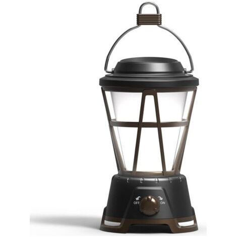 Lanterne Extérieure Jardin LED Rechargeable, effet de feu scintillant, étanche portable suspendue, 2 modes [Classe énergétique A+] (1/5)