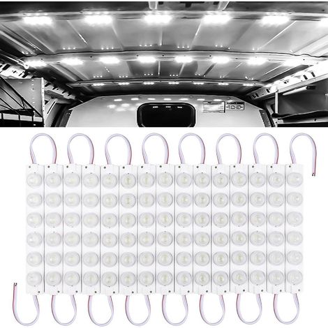 12V LED Deckenleuchten Kit 90 LEDs für Van, Wohnmobil, Boot - Weiß (1/5)
