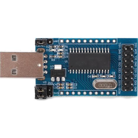 Module USB vers UART I2C SPI TTL ISP EPP/MEM Interface parallèle 3.3V/5V Sortie (1/5)