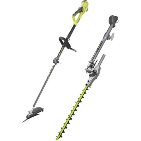 Pack RYOBI débroussailleuse électrique 1200W RBC1226l - taille-haies orientable RXAHT01 (1/4)