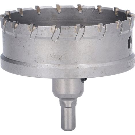 Scie Cloche Carbure TCT 90mm / 3.54in Ouvreur Foret Trépan pour Métal Bois Coupe Perçage (1/5)