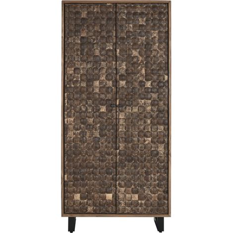 Armario Teca Reciclada Coco 80X40X200 2 Puert (1/5)