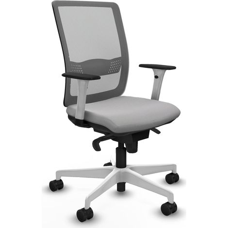 Chaise de bureau piqueras y crespo Haches blanc soutien lombaire (1/2)