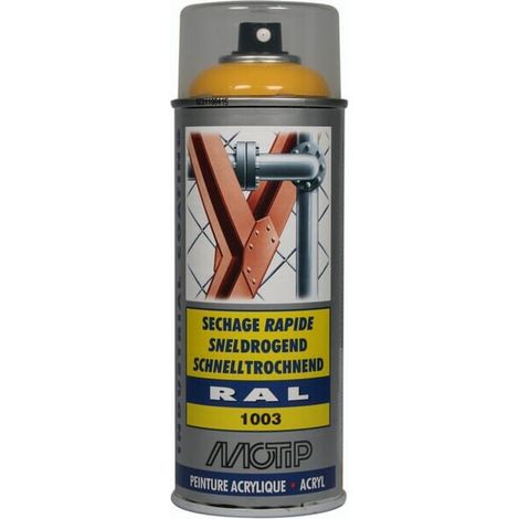 Sicurezza giallo vernice spray MOTIP 07069 (1/3)