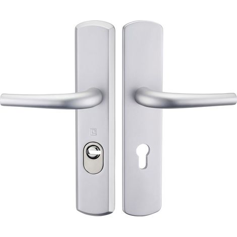 Heracles – Poignée anti-panique blindée SALOME double béquille – Aluminium massif – Entraxe 70 mm – Sécurité renforcée contre effraction