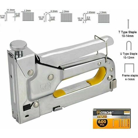 SPILLATRICE MANUALE 3 FUNZIONI GRAFFATRICE CHIODATRICE GRAFFETTATRICE PER LEGNO