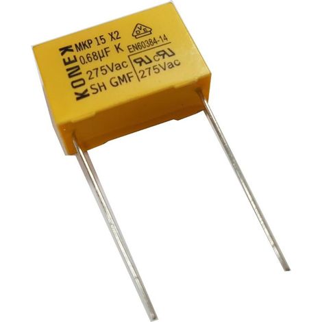 Condensador Polipropileno 680nF 275Vac X2  R22,5mm