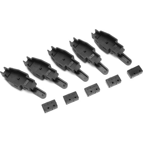 10 Interrupteurs de Torche de Soudage TIG en ABS Noir avec Noyau pour Soudage à l'Argon (1/5)