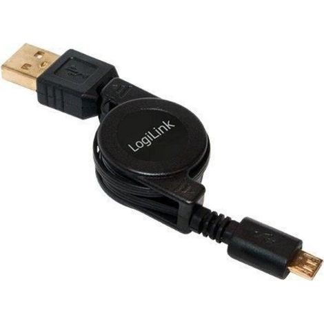 Câble USB - - CU0090 - USB 2.0 - USB A/Micro-USB B - Noir