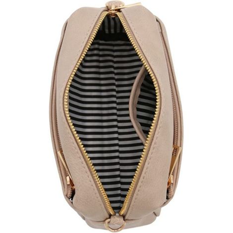 Petit sac bandoulière avec triple fermeture éclair et réglable, polyvalent pour un usage quotidien (1/5)