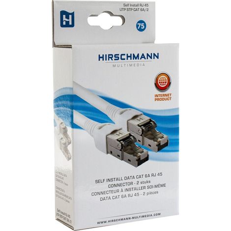 Si rj45 utpstp cat6a/2 self install cat6a rj45 connector