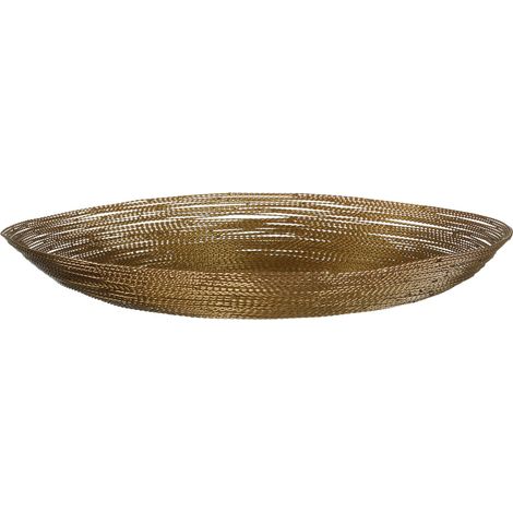 Premier Housewares Hege Brass Wire Decorative Plate 5cm