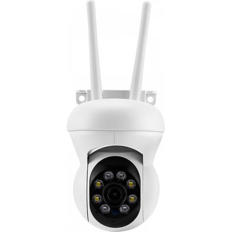 pièce Machine à boule blanche caméra de surveillance surveillance sans fil petit réseau intelligent intérieur wifi maison (1/3)