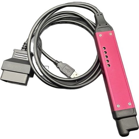VCI 3 Strumento di diagnosi wireless per guasti al motore di camion, compatto e veloce, ideale per la manutenzione dei veicoli commerciali.