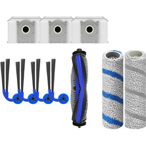 Accessori robot aspirapolvere ECOVACS T80S/T80S PRO spazzola principale/laterale/filtro/rullo/panno/sacco polvere (1/5)