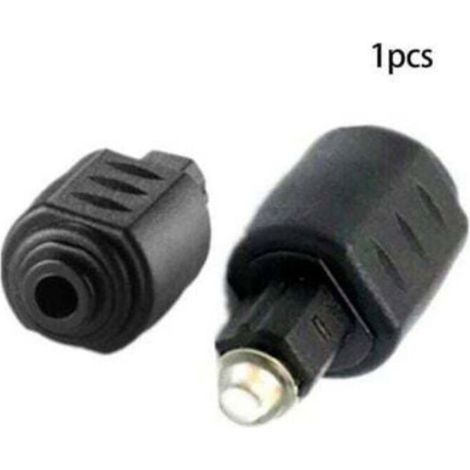 Adaptateur Audio - Jack Femelle 3,5 mm vers Sortie Optique TOSLINK - Pour Systèmes Audio Domestiques - 1 Pièce (1/3)