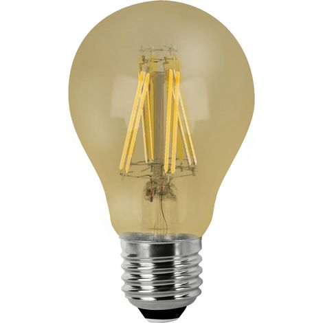 Bombilla LED Filamento Vintage Estándar E27 6W Matel (1/4)