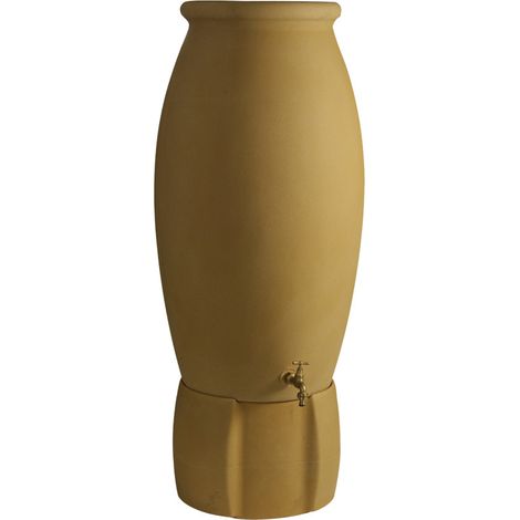 Récupérateur à eau rotomoulé Jarre 235 litres beige (1/2)