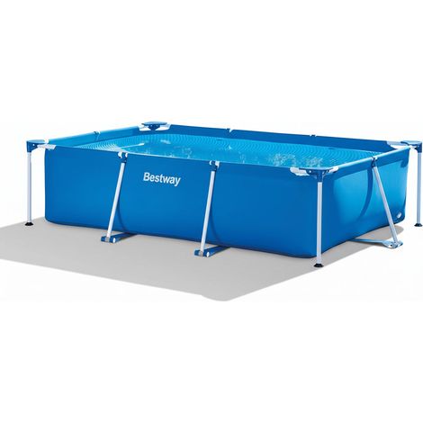 Intex Metal Frame Rectangular Pool 300 X 200 X 75cm