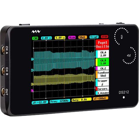 MINIWARE DS212 Mini Oscilloscope (1/5)
