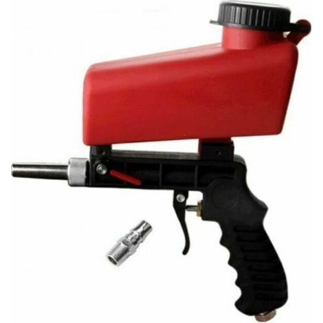 sablage pneumatique, petite machine de sablage pneumatique à gravité portable (1/4)