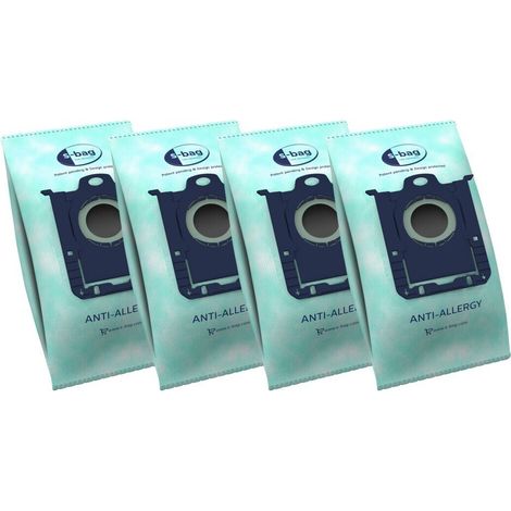 Electrolux Multipack E206S s-bag® Staubsaugerbeutel Anti-Allergie - 4 Stück - 10 Stück