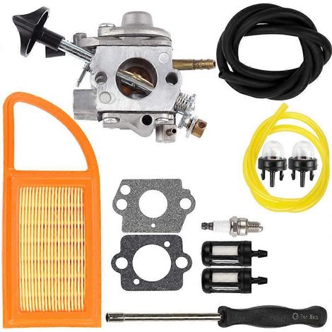 Kit de mise à niveau du filtre à air et du carburant pour carburateur BR 600, compatible avec les accessoires pour sèche-cheveux/souffleur à dos BR500, BR550 et BR600 (1/5)