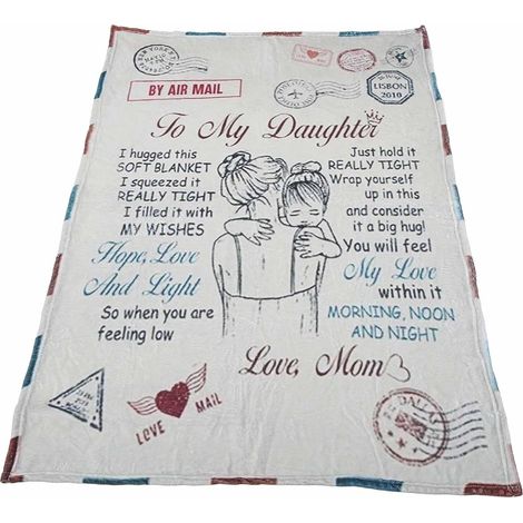 Couverture Polaire Douce Hiver 150x100cm - Duvet Léger Bureau Canapé Voyage - Polyester Chaud Double Face (1/5)