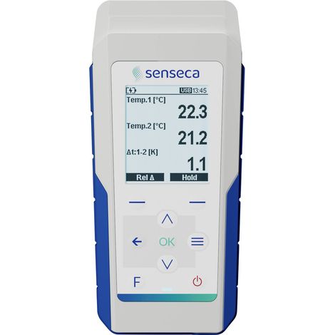 Senseca PRO 131.2 Appareil de mesure de température -220 - +1768 °C sonde K, J, N, S, T, E, B, R V188963 (1/5)