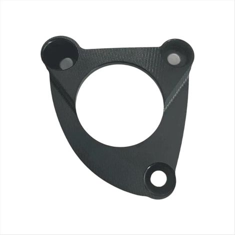 Tappo decorativo nero per tubo di scarico della motocicletta. (1/3)