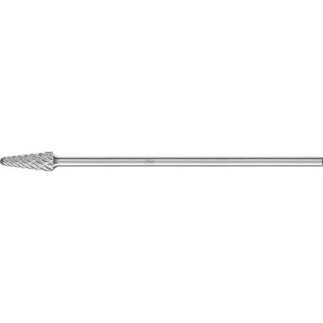 PFERD TOOLS Hartmetall Hochleistungsfrässtift STEEL Rundkegel KEL Ø 12x30mm Schaft-Ø 6x150mm für Stahl (1/2)