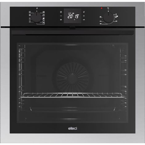 Elleci Plano Plus Inox. Dimensione del forno: Largo, Tipo di forno: Forno elettrico, Capacità interna forno totale: 78 L. Posizionamento dell'apparecchio: Da incasso, Colore del prodo... - FIPP602INNS (1/2)