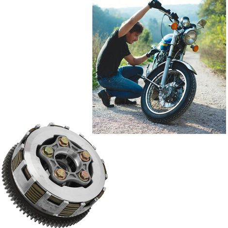 Motorradmotorteile, Kupplungsbaugruppe, 5 Säulen, 6 Scheiben, Honda CG150 (wird mit Box geliefert) (1/5)