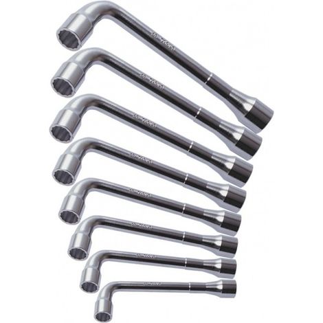 Serie di 8 chiavi a tubo sbloccate KS TOOLS 8-10-11-13-17-19-22-24 - 517.0452