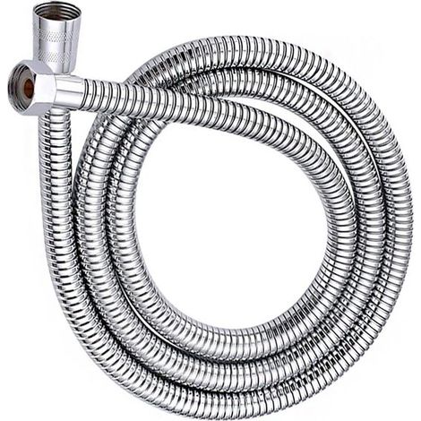 Flexible de douche universel anti-torsion en acier inoxydable de 150 cm. (1/5)
