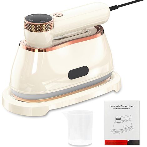 Handdampfgerät für Kleidung, tragbares vertikales Dampfbügeleisen mit 1200 W, um 180 ° faltbarer Reisedampfer für Kleidung, 180 ml großer Wassertank für unterwegs und zu Hause (1/5)