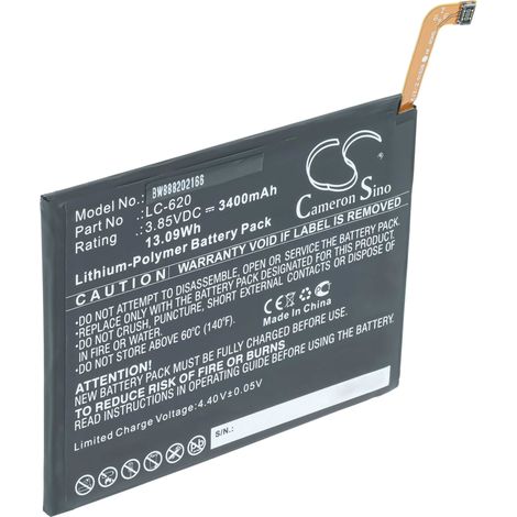 vhbw Akku kompatibel mit Nokia 6.2 Handy Smartphone Telefon (3400 mAh, 3,85 V, Li-Polymer) (1/5)