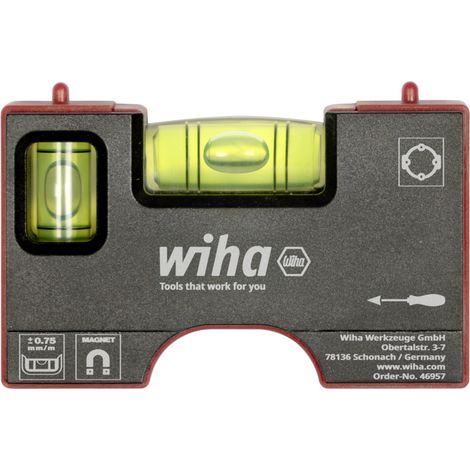 Wiha Pocket 46957 Mini niveau à bulle 110 mm