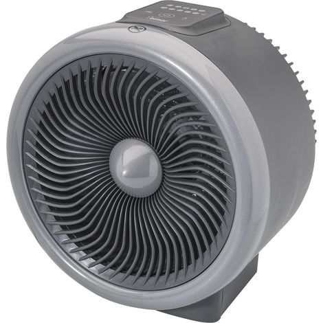 Bimar HF205 Termoventilatore 2 in 1 Stufetta Elettrica 2000W Termostato Regolabile 18-30°C Portatile colore Grigio (1/4)