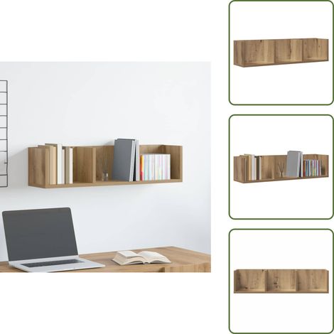 CD-Wandregal Artisan-Eiche 75x18x18 cm Holzwerkstoff - Wandregal - Wandregale - Regal - Regale (1/5)
