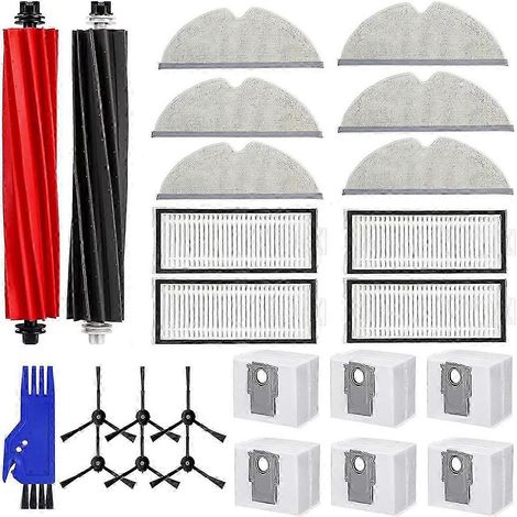 Pour brosse principale latérale Roborock Q8 Max et sacs de nettoyage à filtre HEPA (1/5)
