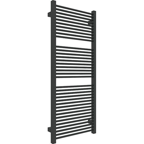 Scaldasalviette misto nero - (HxL) 435x430 mm - 200 Watt - 203 Watt - MIK435-430Z1N
